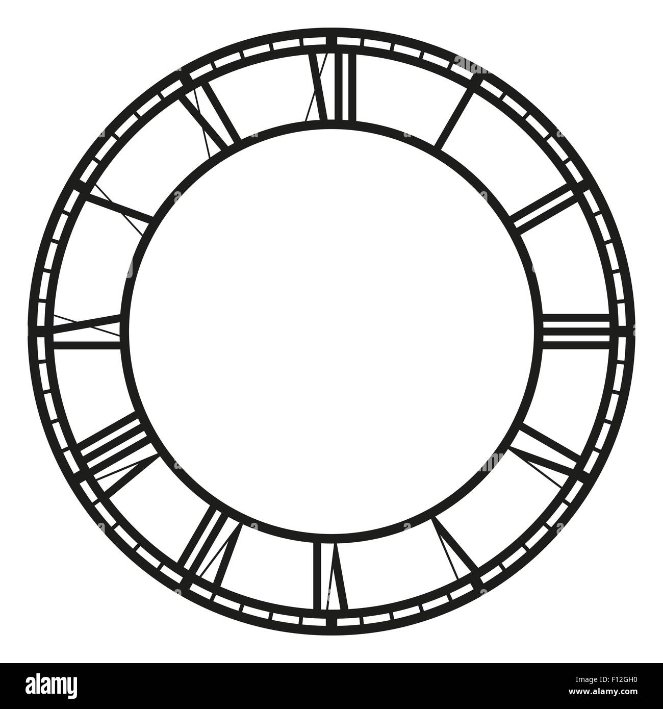 Vector vintage clock Stock Vector Image & Art - Alamy