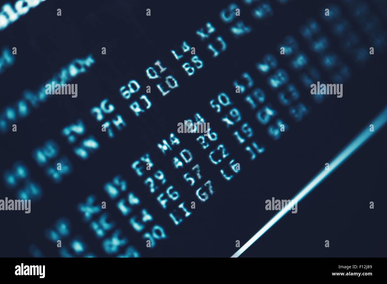 Algorithm Code on the Computer Display Closeup Photo Stock Photo - Alamy