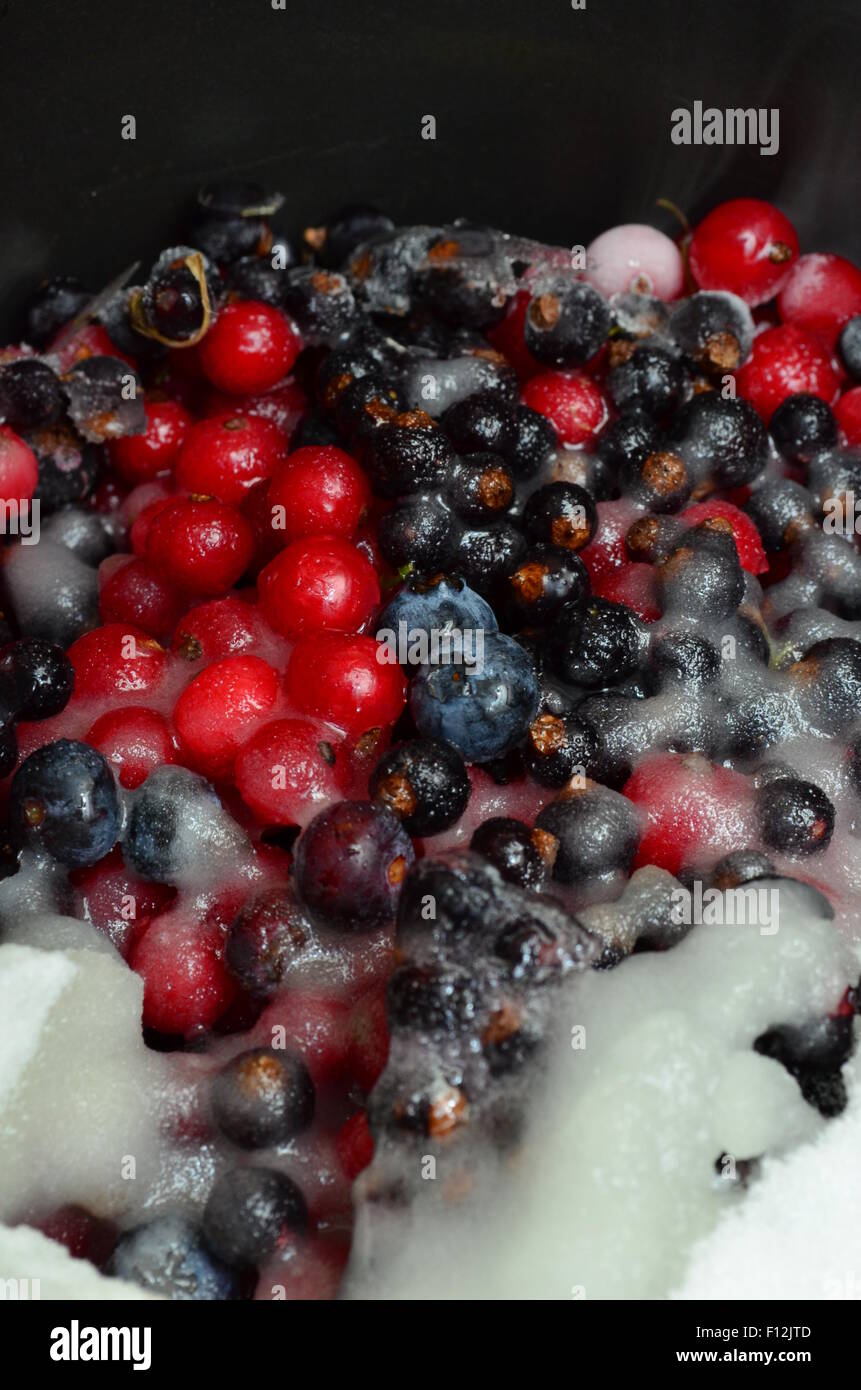 Jam making Fruits Stock Photo Alamy