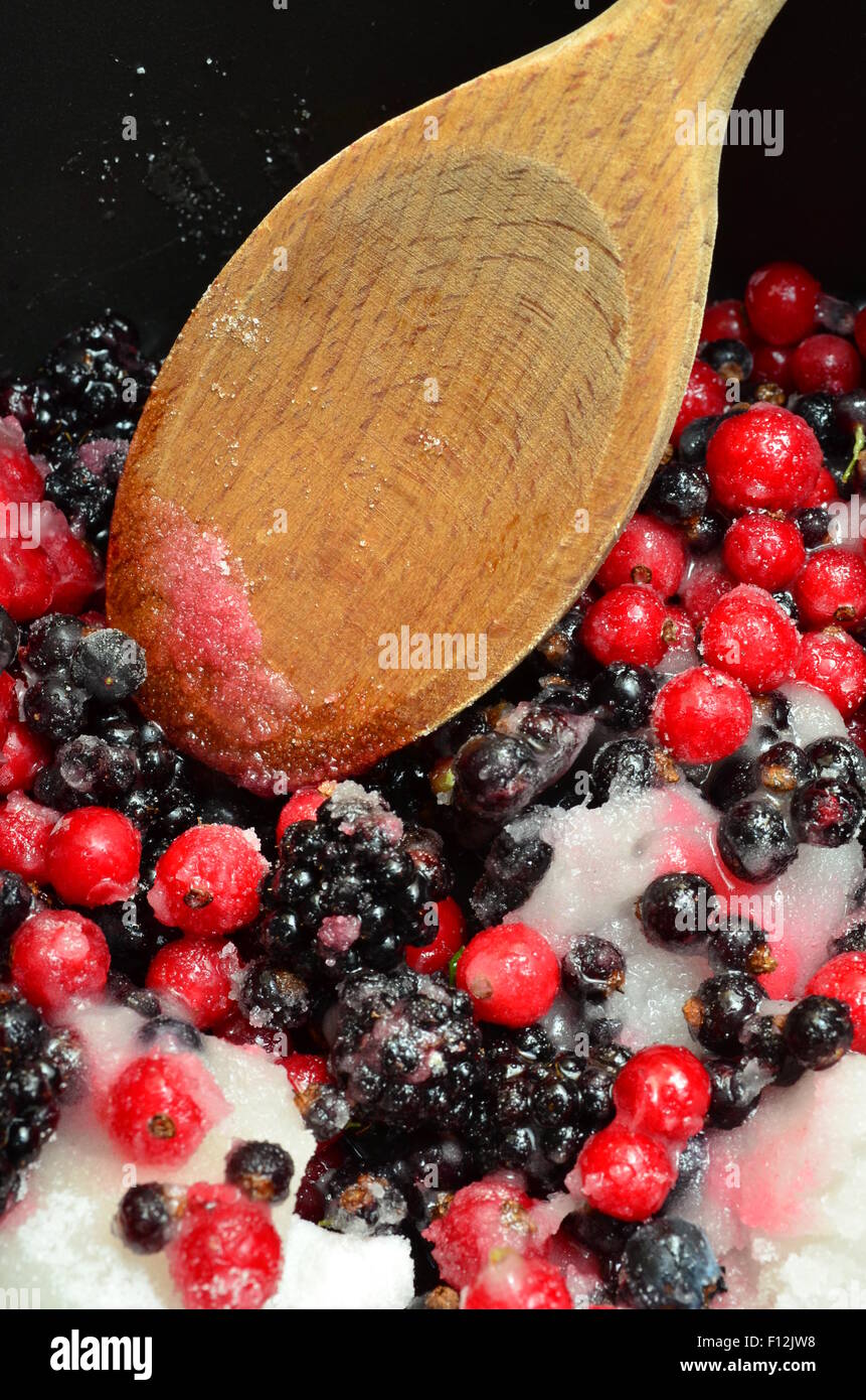 Jam making Fruits Stock Photo Alamy