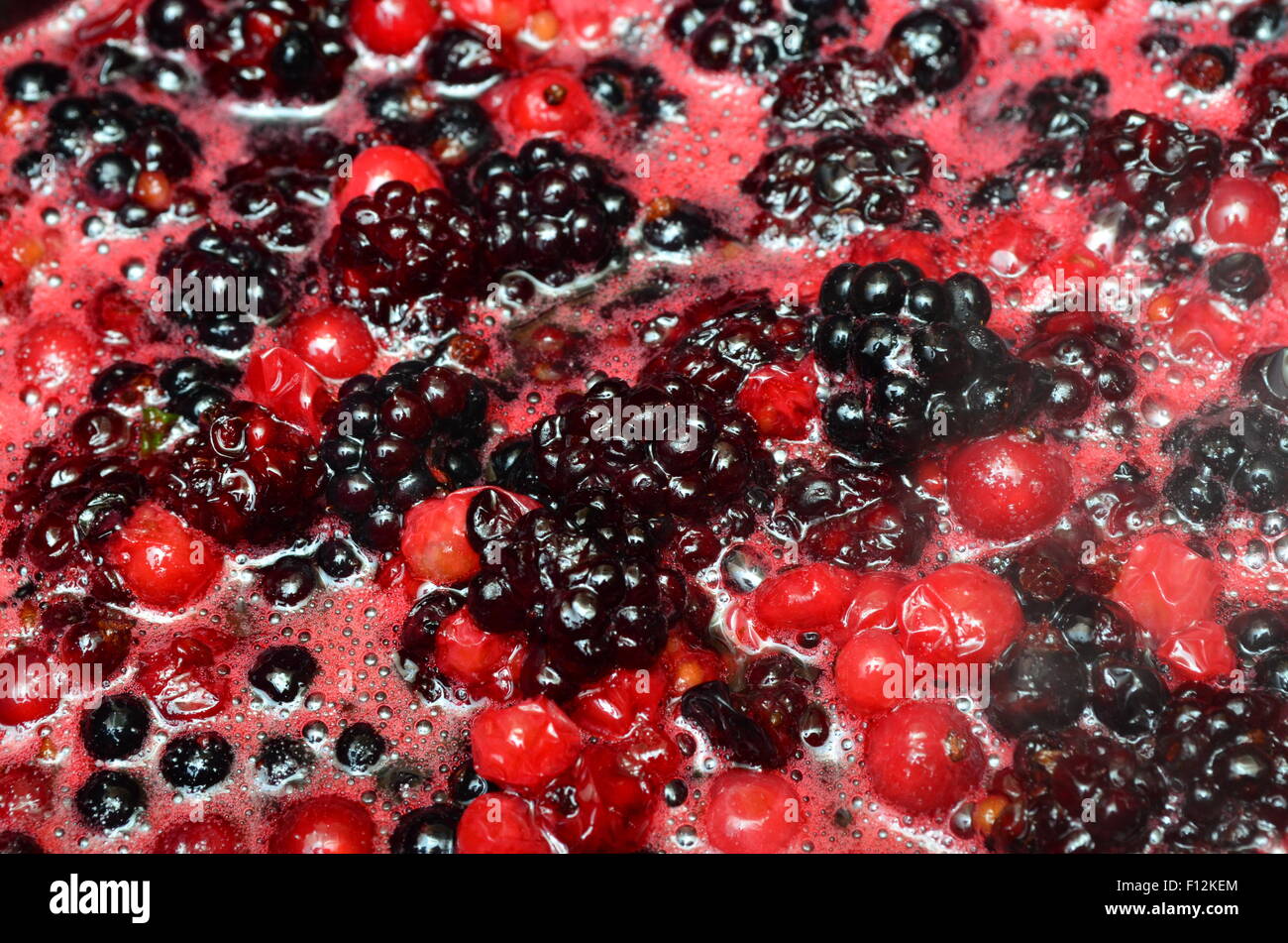 Jam making Fruits Stock Photo Alamy