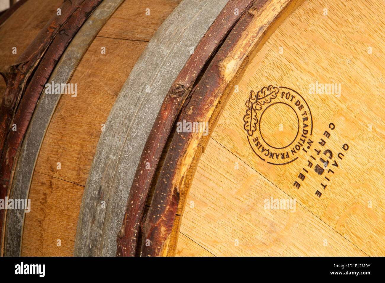Oak barrels aging wine hi-res stock photography and images - Alamy