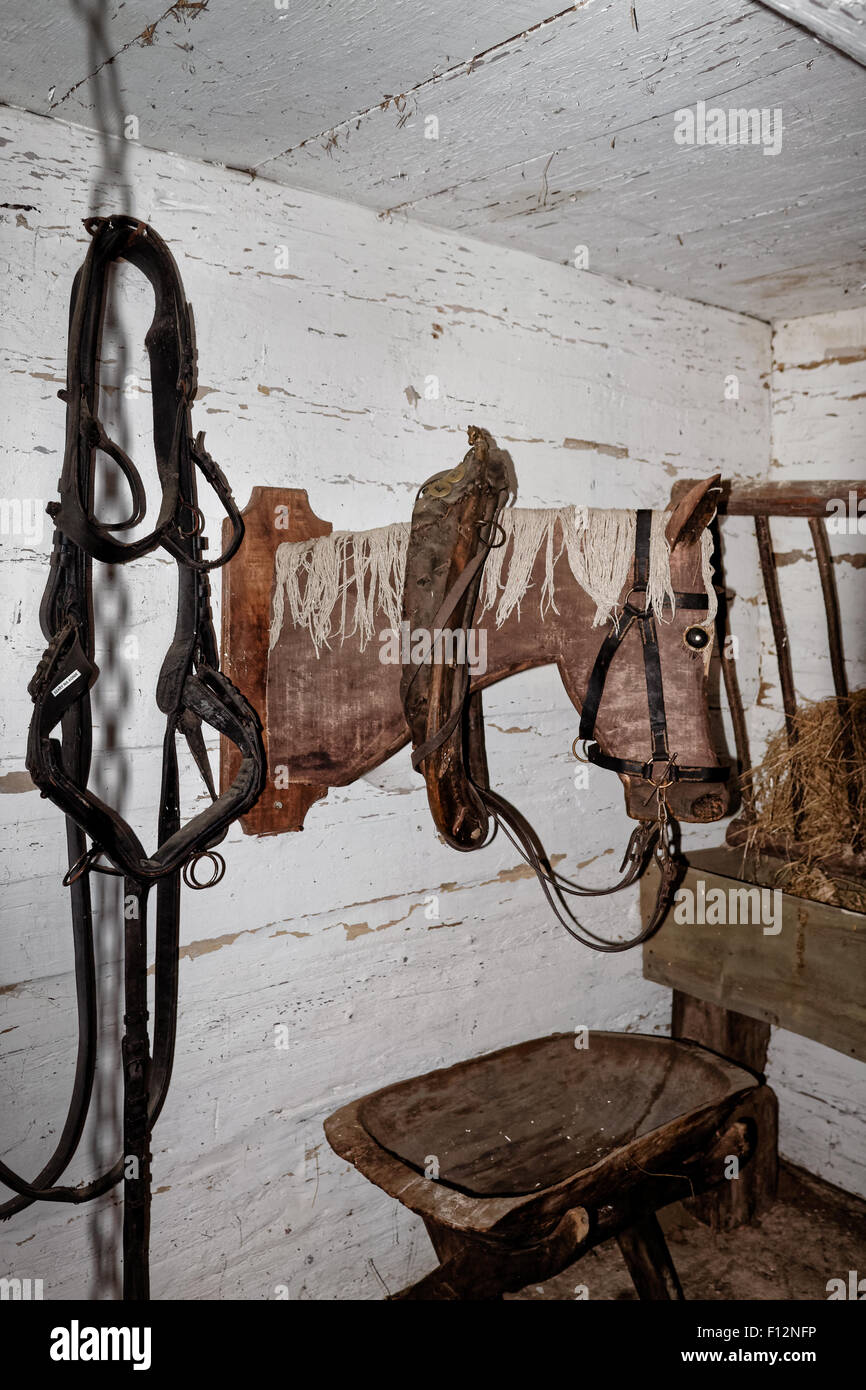 Old horse harness hi-res stock photography and images - Alamy