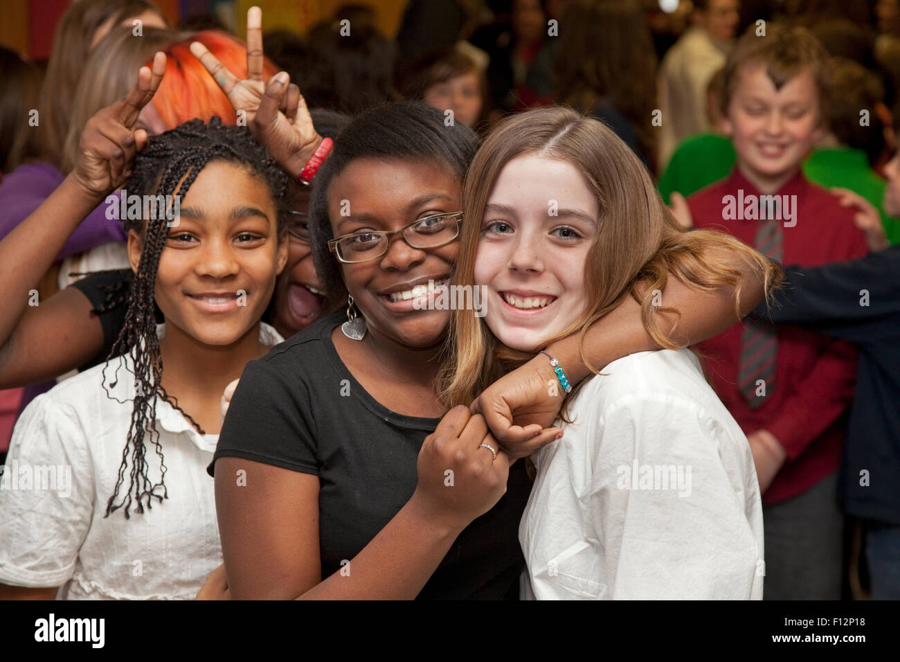 Three Teen Girls