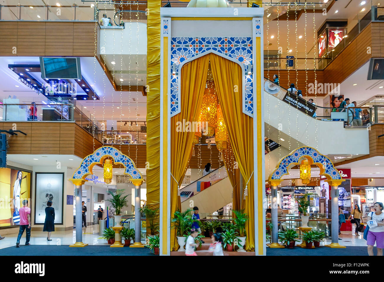 Gurney Plaza shopping centre in Town Penang, Malaysia Stock