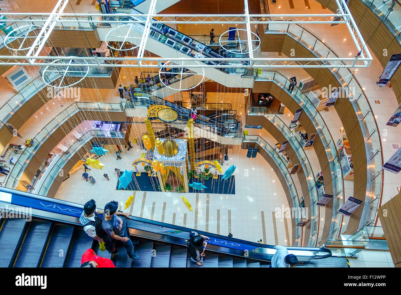 Gurney Plaza shopping centre in Town Penang, Malaysia Stock
