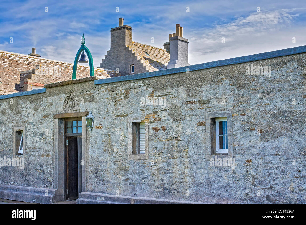 Rear Of Skaill House Orkney Islands UK Stock Photo