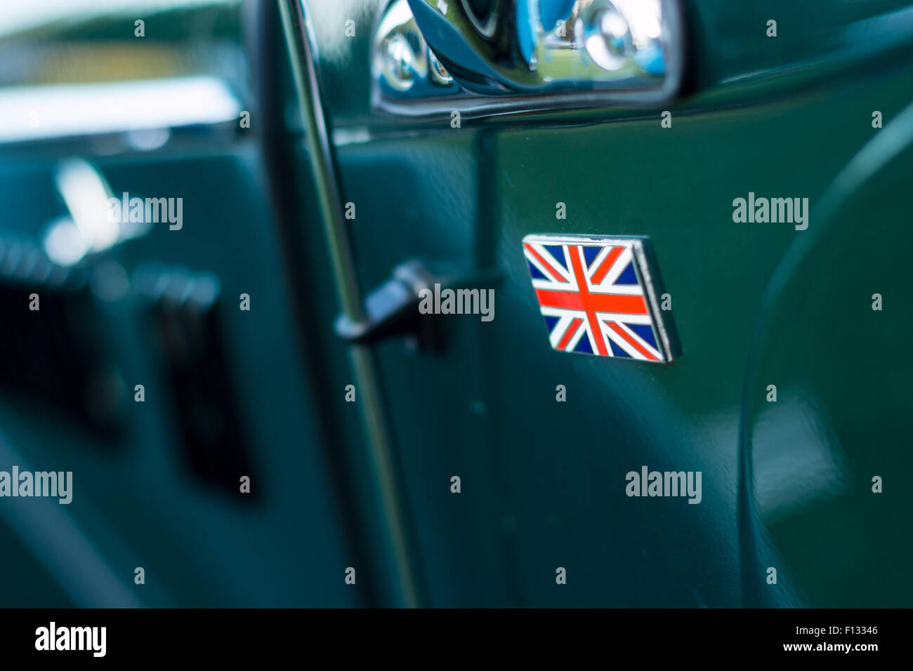 High Quality Self Adhesive Exterior & Interior Chrome Union Jack Badge Emblem - Foto 4