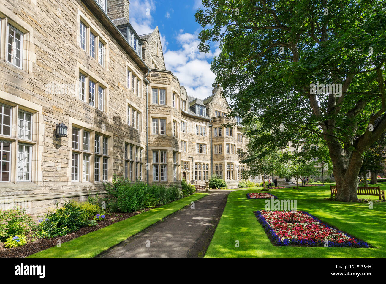 St Salvator's Halls, student halls of residence accommodation at University of St Andrews in St Andrews, Fife, Scotland Stock Photo