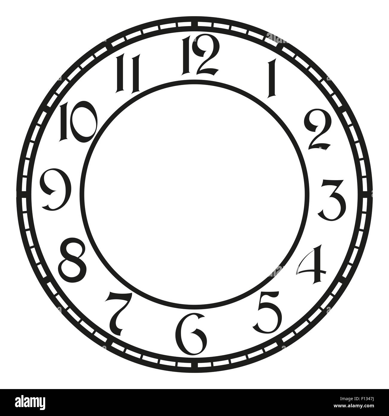 Vector vintage clock Stock Vector Image & Art Alamy