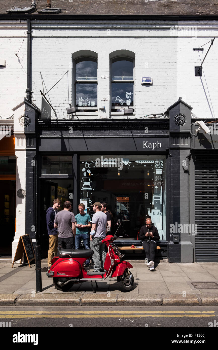 The Kaph coffee shop and cafe on Drury Street, part of Dublins Creative