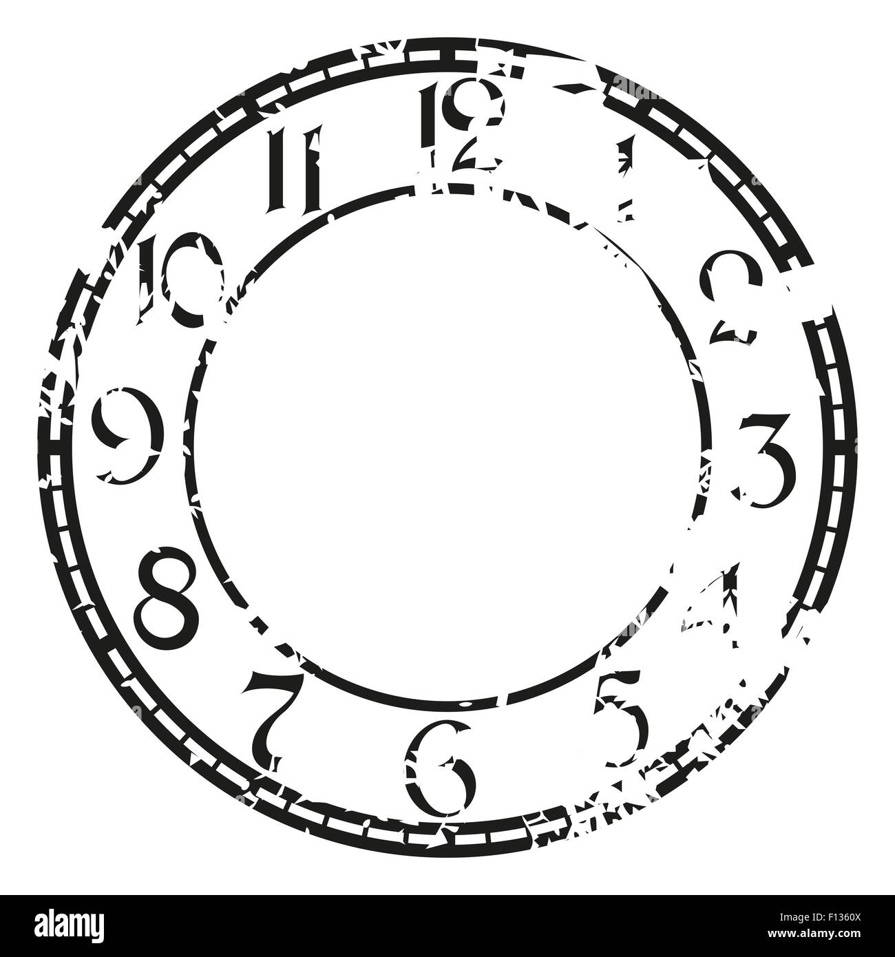 Vector vintage clock Stock Vector Image & Art Alamy
