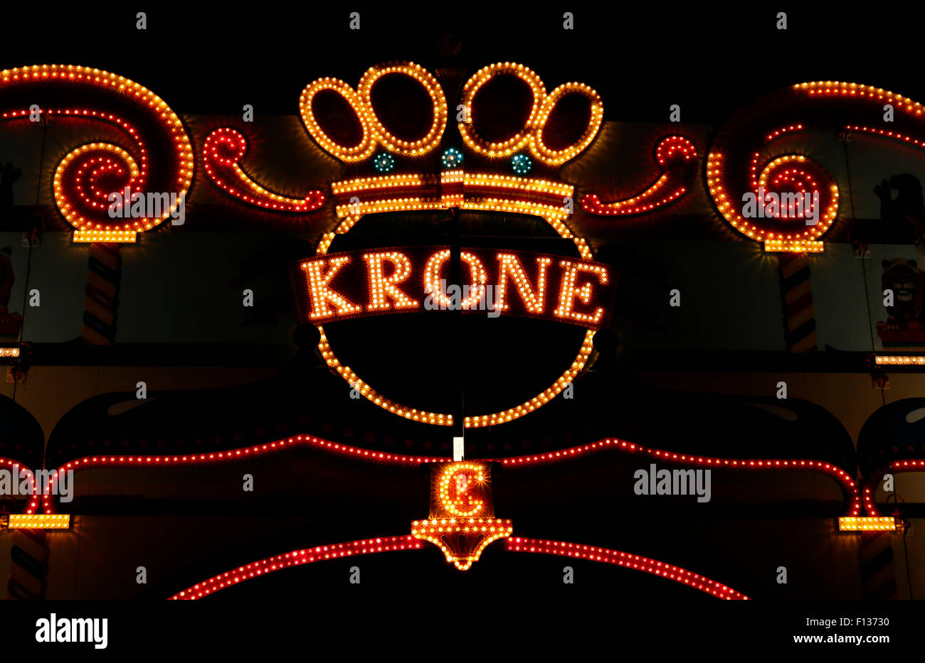 Markennamen: 'Cirkus Krone', Berlin. Stock Photo