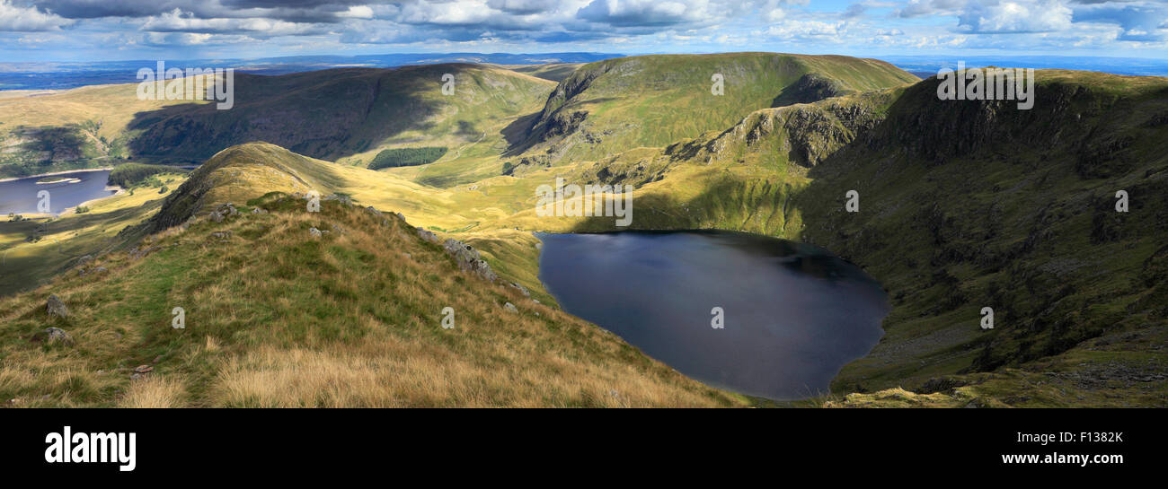 Summer view over Blea Water, Lake District National Park, Cumbria, England, UK Stock Photo