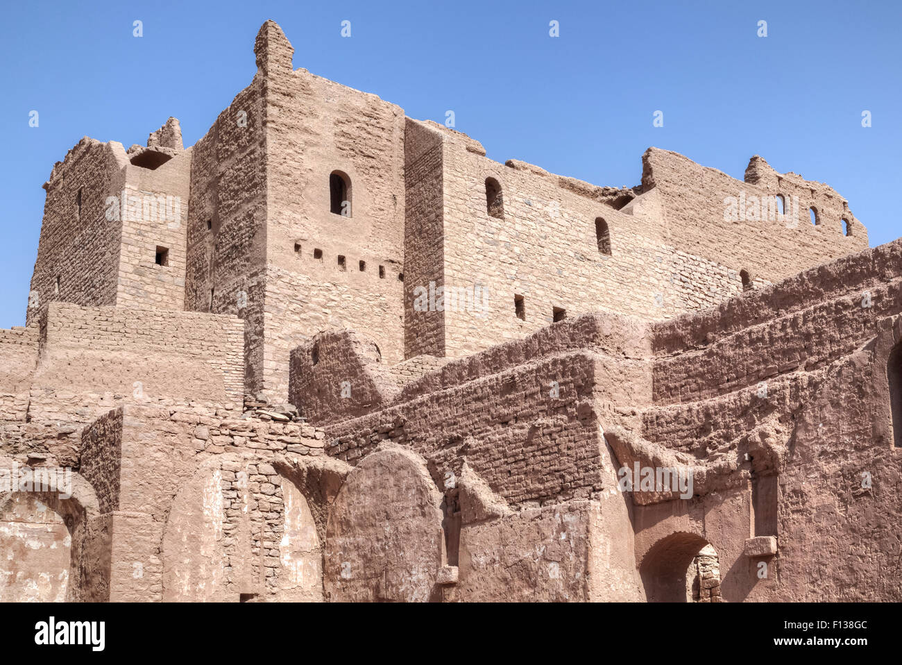 Monastery of St Simeon, Aswan, Egypt, Africa Stock Photo