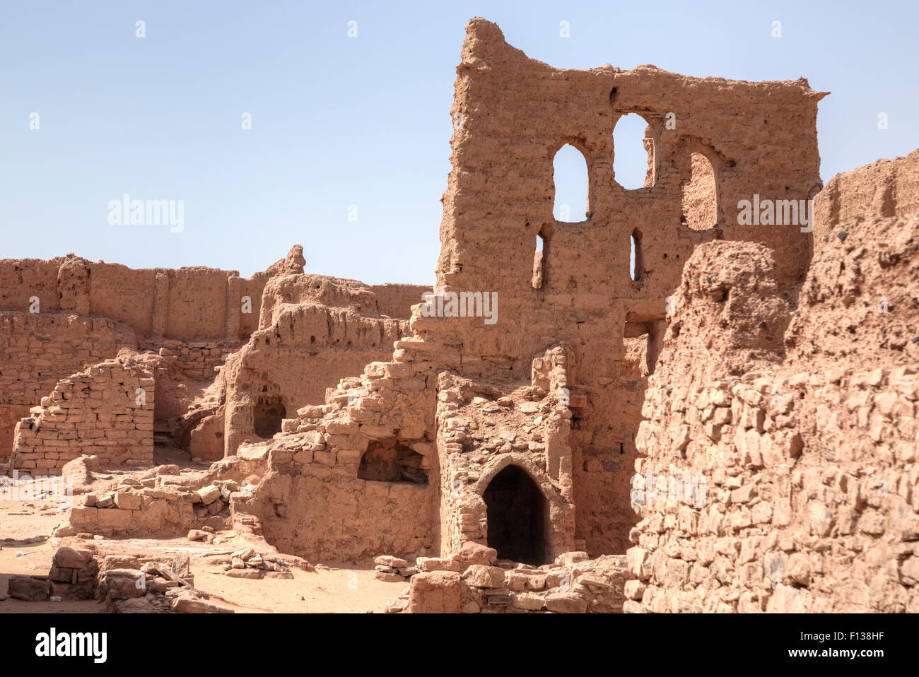 Monastery of St Simeon, Aswan, Egypt, Africa Stock Photo