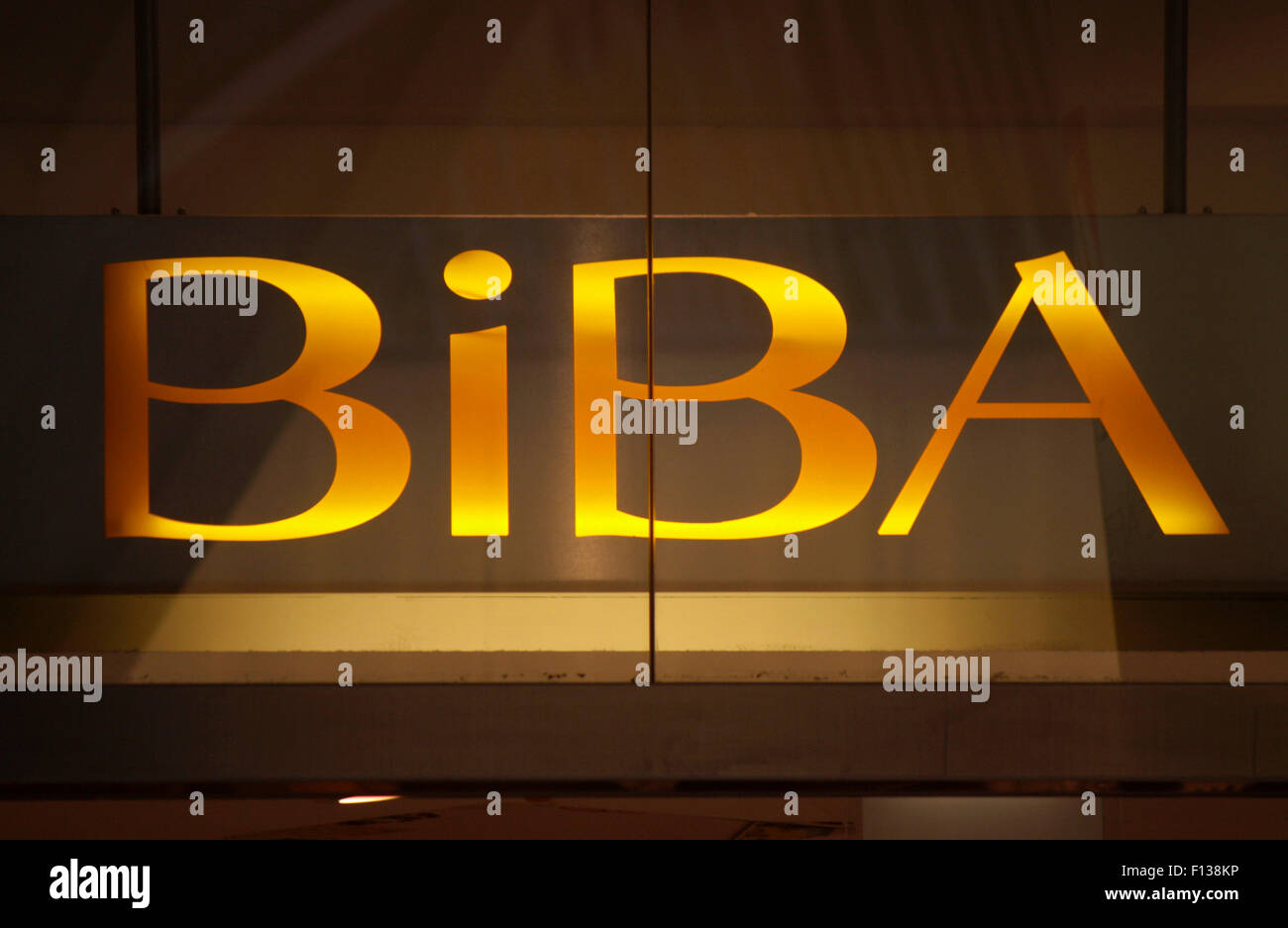 Biba logo brand name hi-res stock photography and images - Alamy