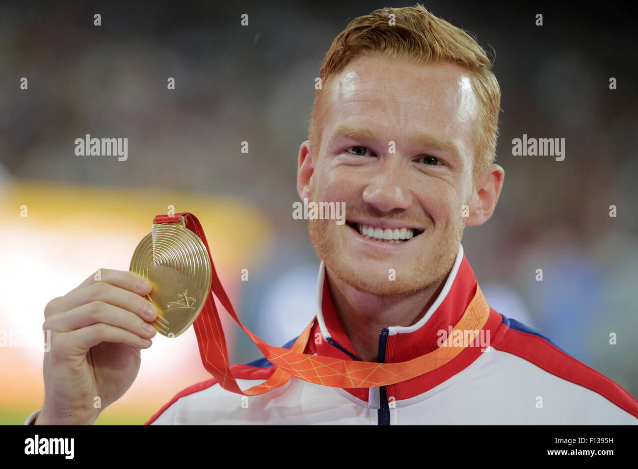 Greg Rutherford Podium Greg rutherford where hi-res stock photography and images - Alamy