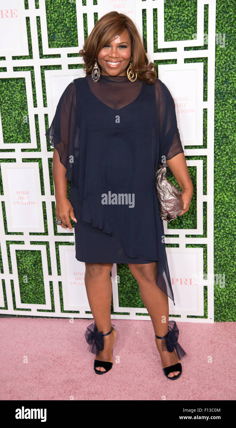 2015 BET Awards Debra Lee Pre-Dinner at Sunset Tower Hotel - Arrivals  Featuring: Mona Scott Young Where: West Hollywood, California, United States When: 24 Jun 2015 Stock Photo