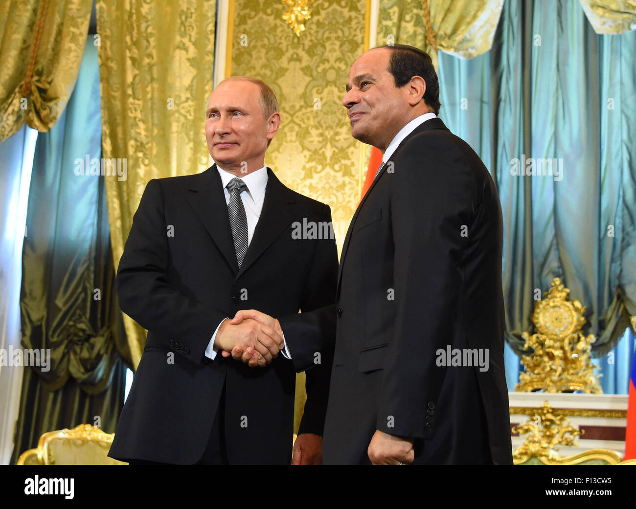 Moscow, Moscow, Russian Federation. 26th Aug, 2015. Egyptian President ...