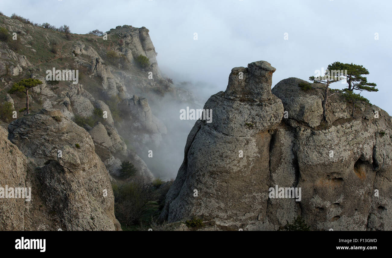 Valley of Ghosts in the Crimea Valley of Ghosts in the Crimea