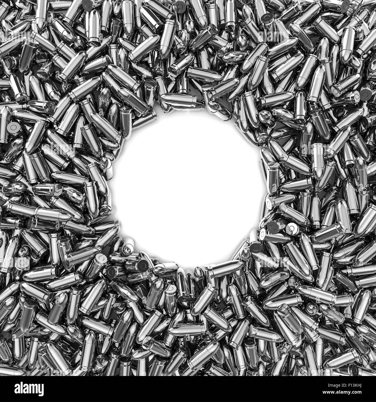 3d render silver bullet Black and White Stock Photos & Images Alamy