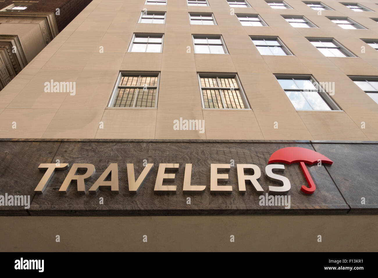 Travelers insurance in Hartford Connecticut Stock Photo