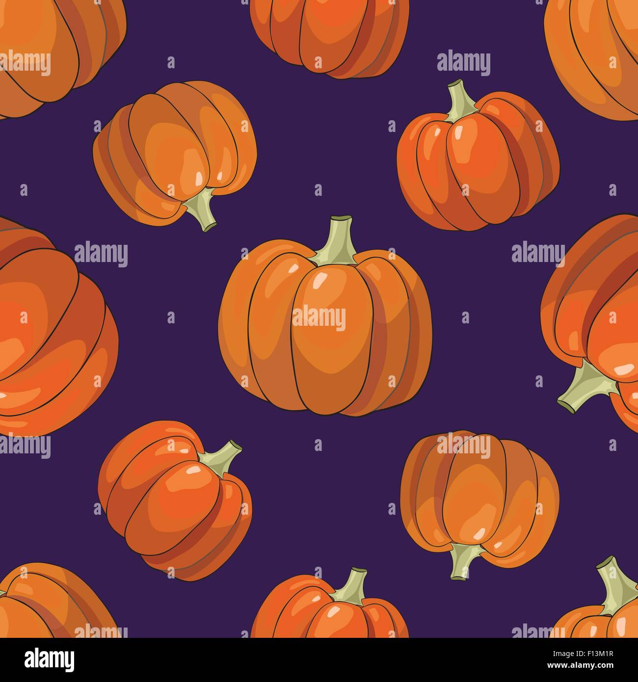 Pumpkin Background seamless pattern Stock Vector Image & Art - Alamy