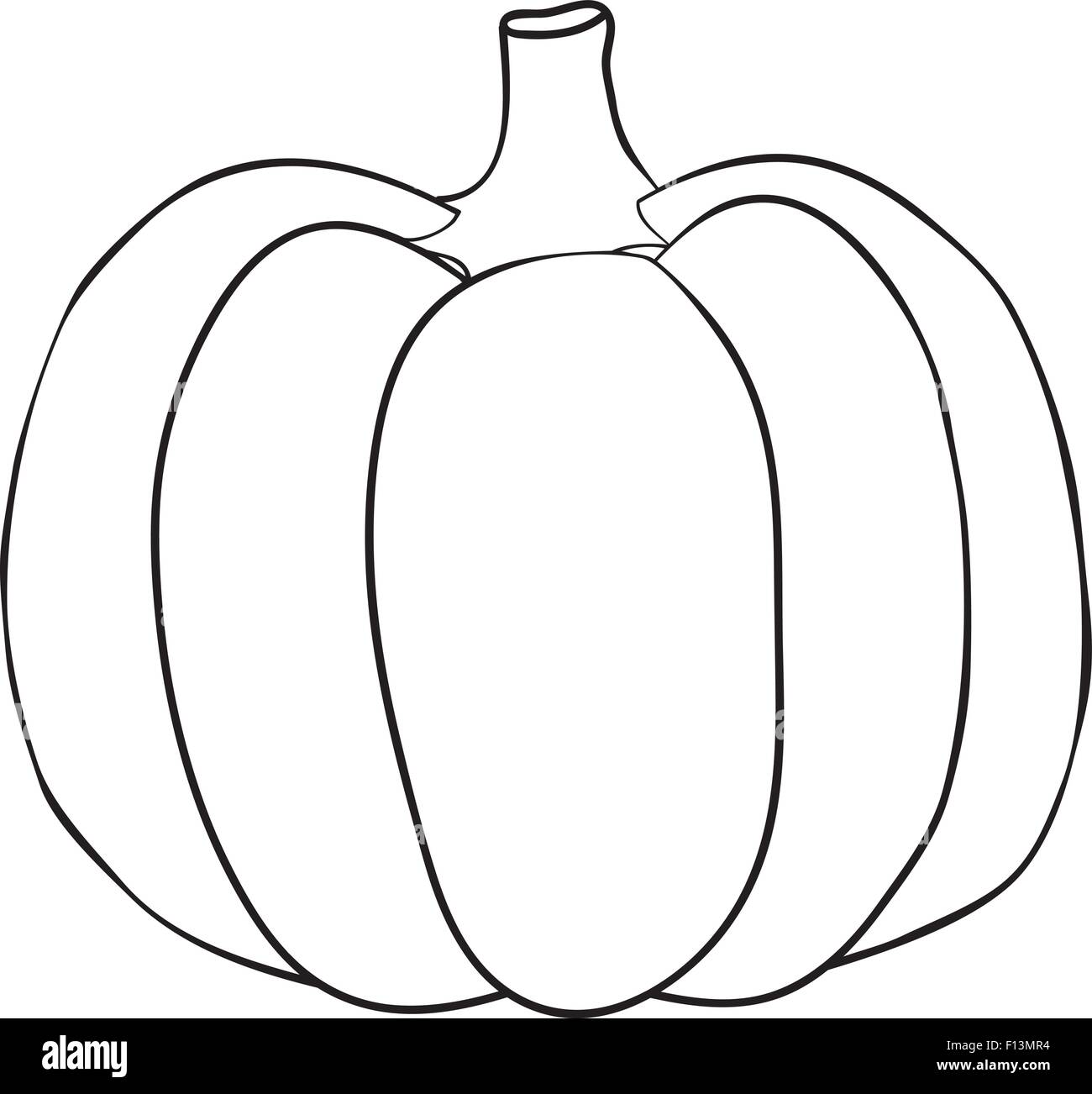 Pumpkin plant Black and White Stock Photos &amp; Images - Alamy