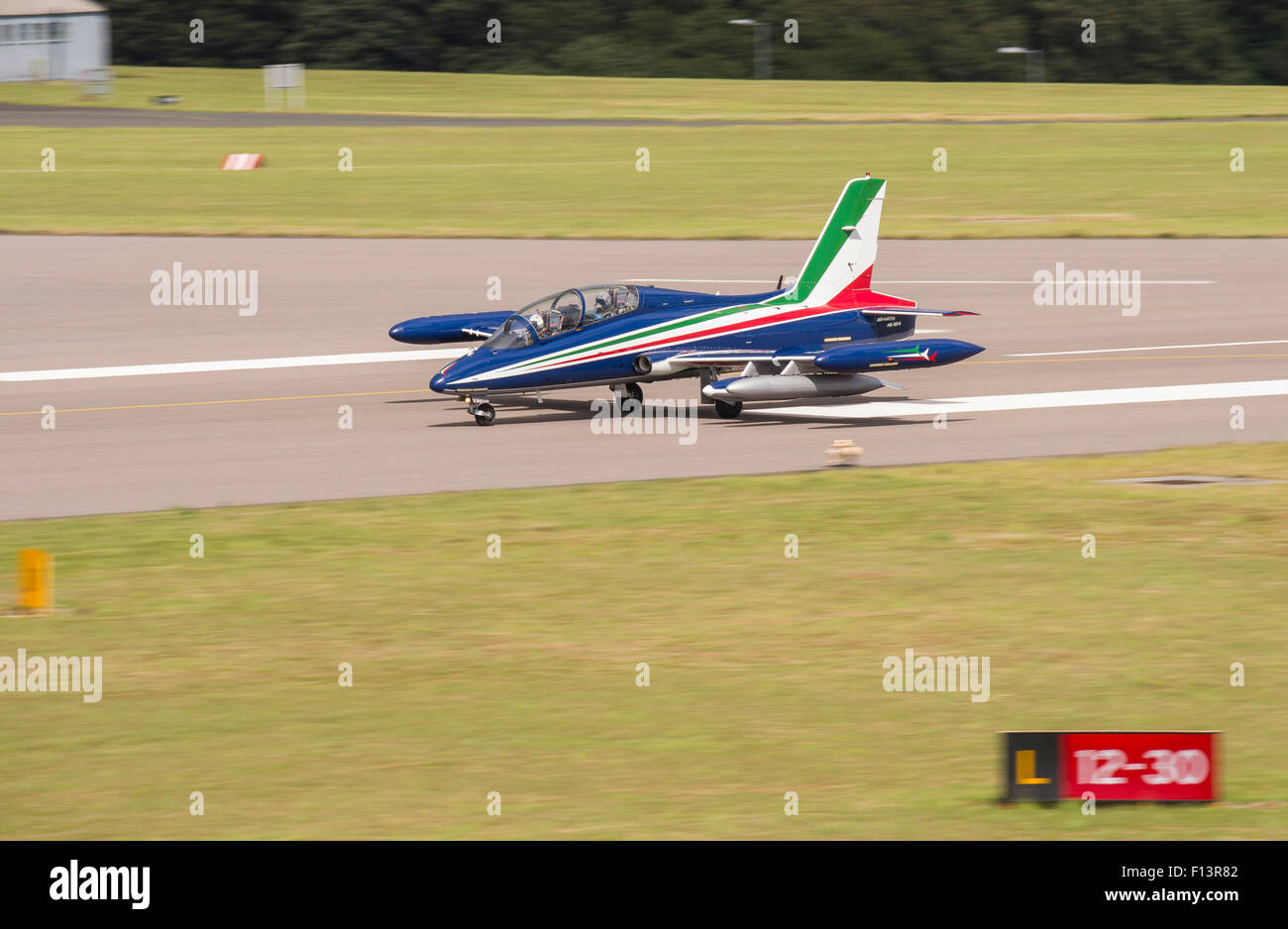Italian Frecce Tricolori at RNAS Culdrose Air Day Stock Photo