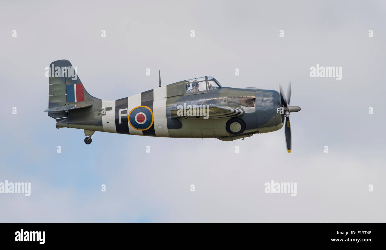 Grumman Wildcat at RNAS Culdrose Air Day 2015 Stock Photo