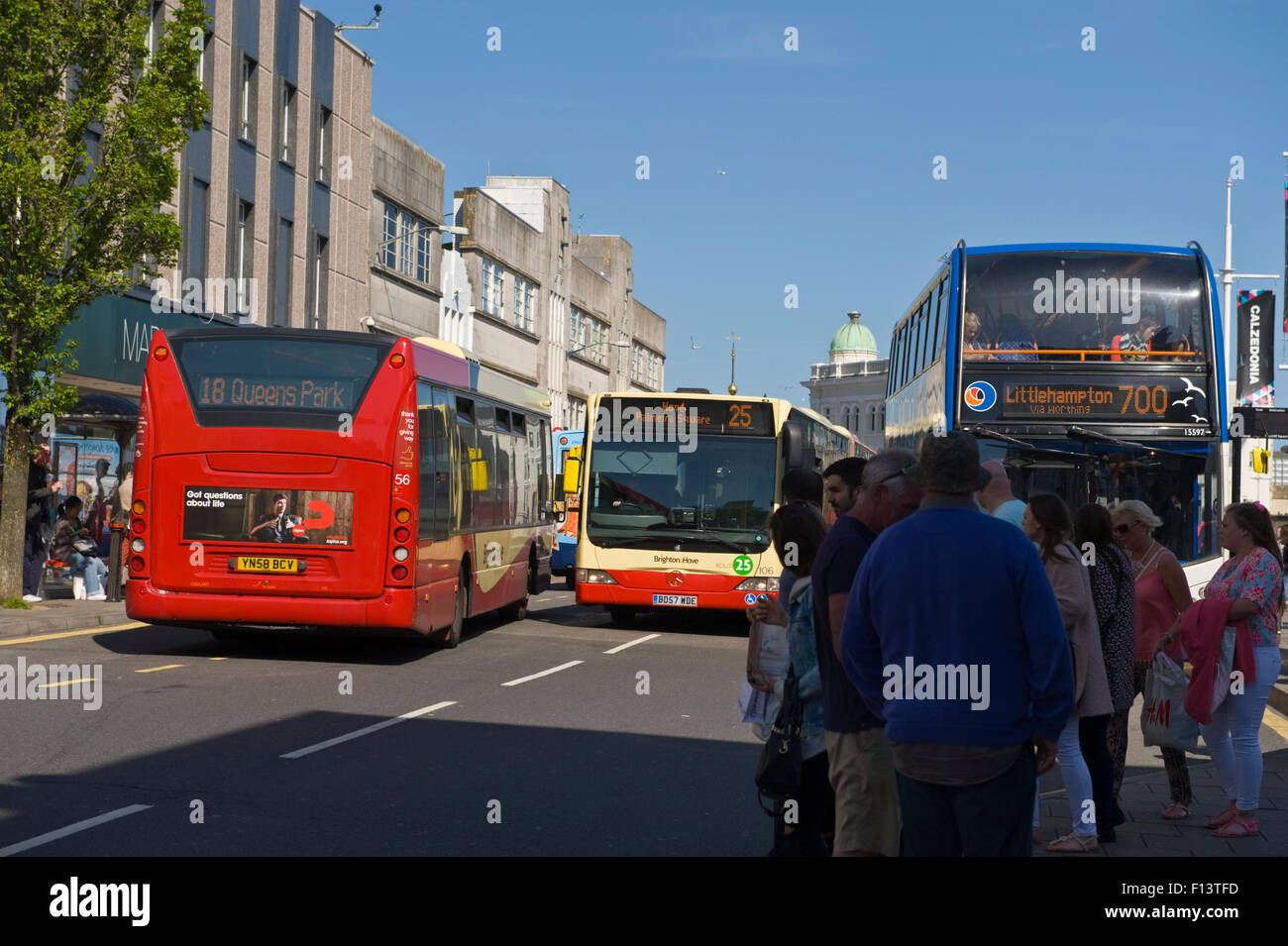 Brighton buses hi-res stock photography and images - Alamy