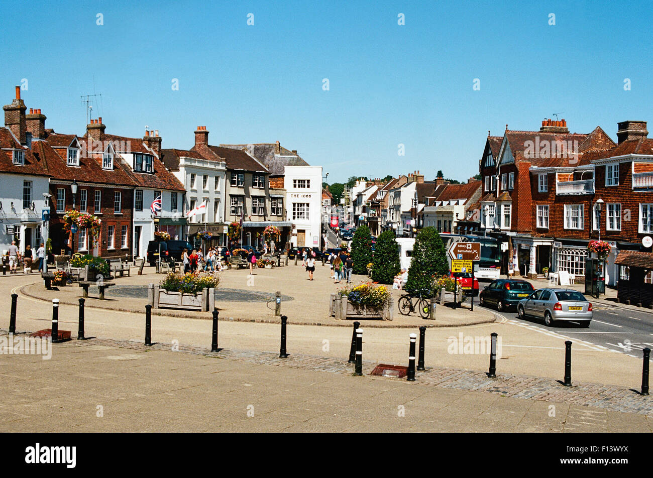 Battle town centre, East Sussex, South East England Stock Photo Alamy