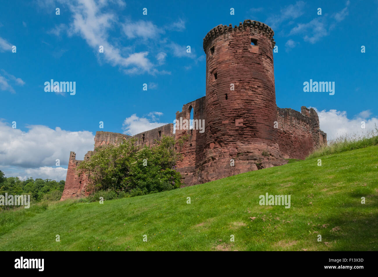13th Century Bothwell Castle on the Banks of the River Clyde Uddingston