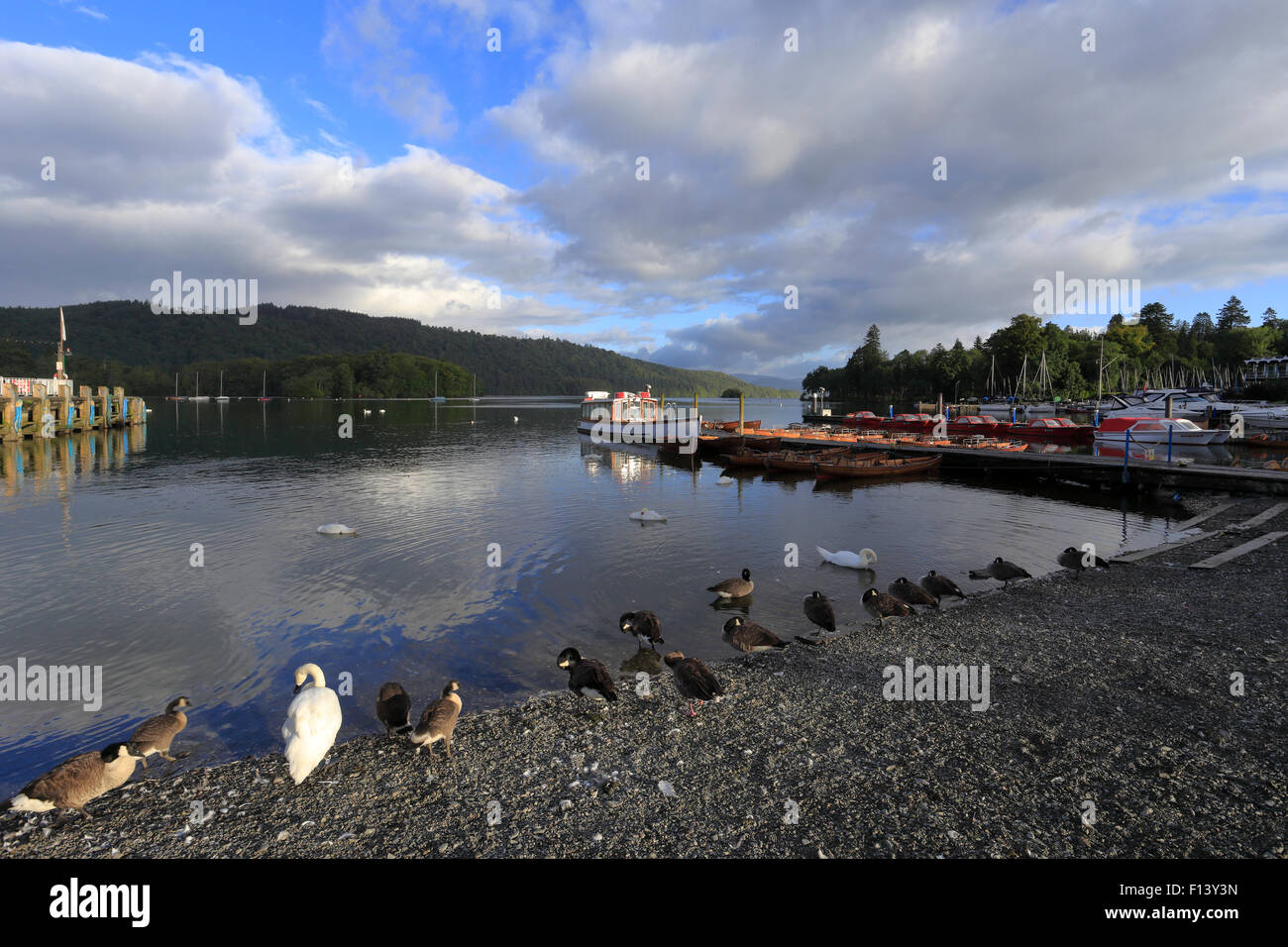 Lake Windermere, Bowness on Windermere, Cumbria, Lake District National