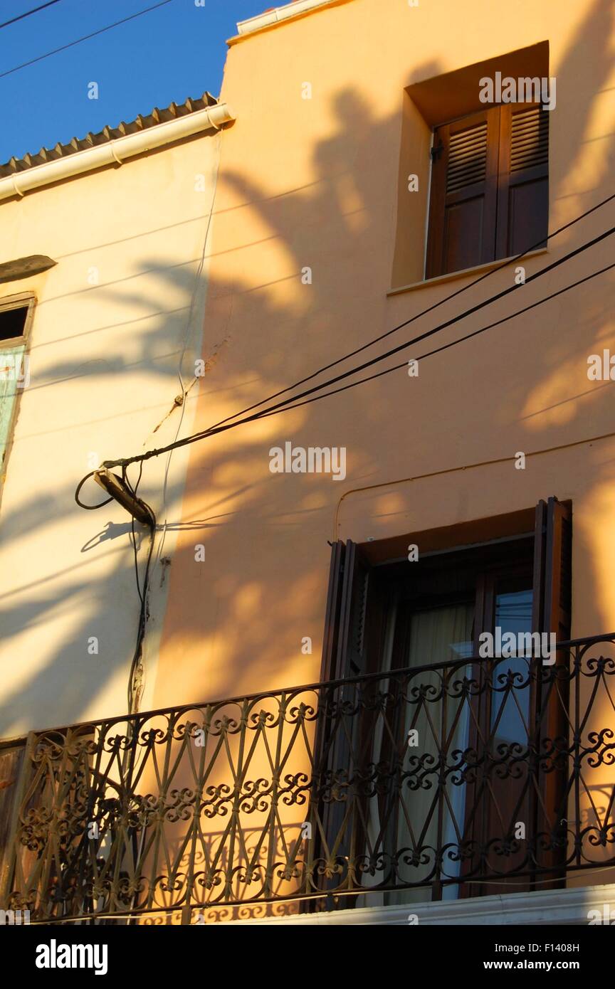 houses in chania southern crete Stock Photo Alamy