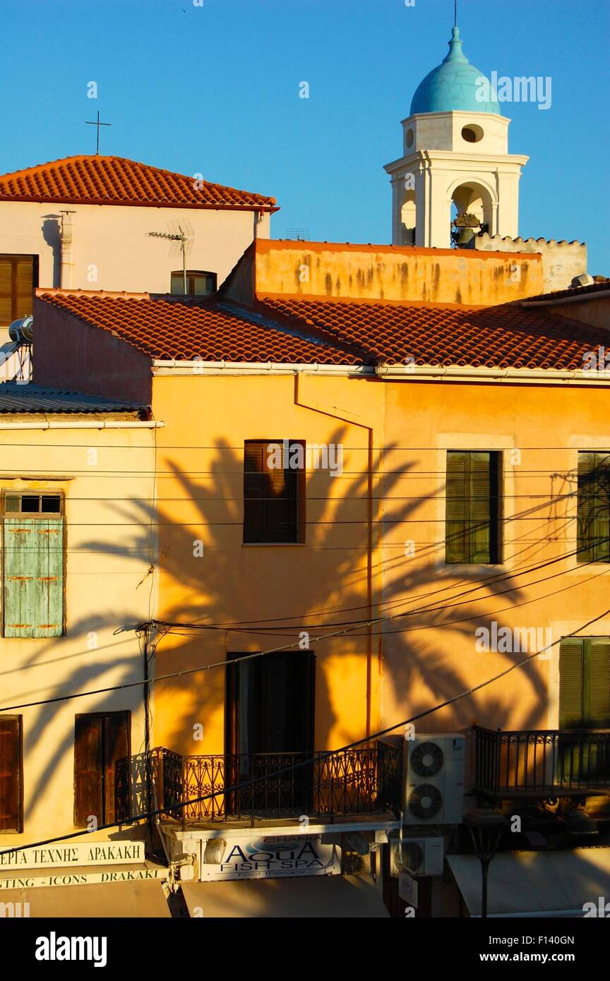 houses in chania southern crete Stock Photo Alamy