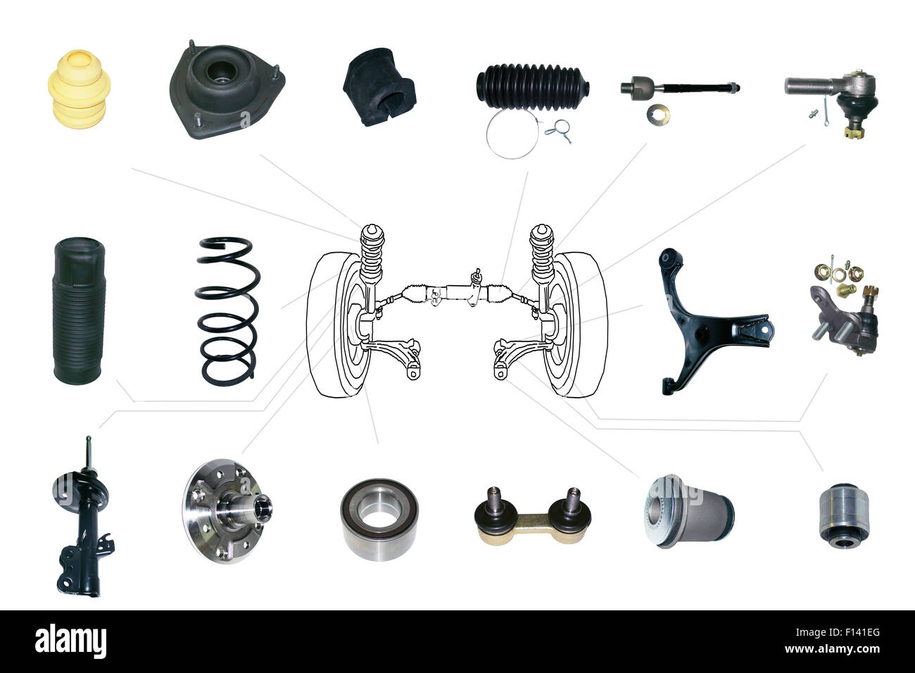 Automobile suspension steering hi-res stock photography and images - Alamy