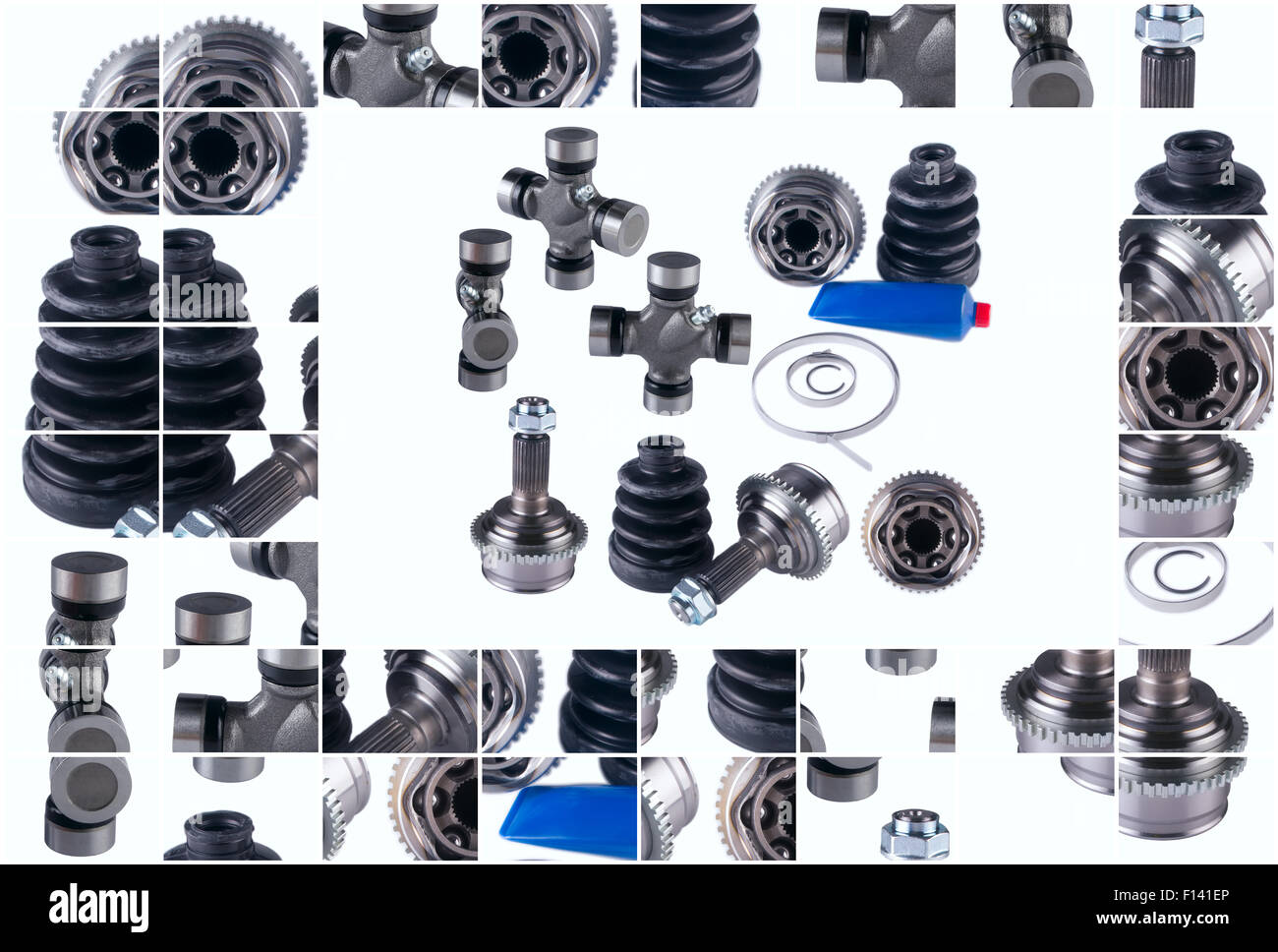 CV Constant Velocity Joints. Part wheel of the car Stock Photo Alamy