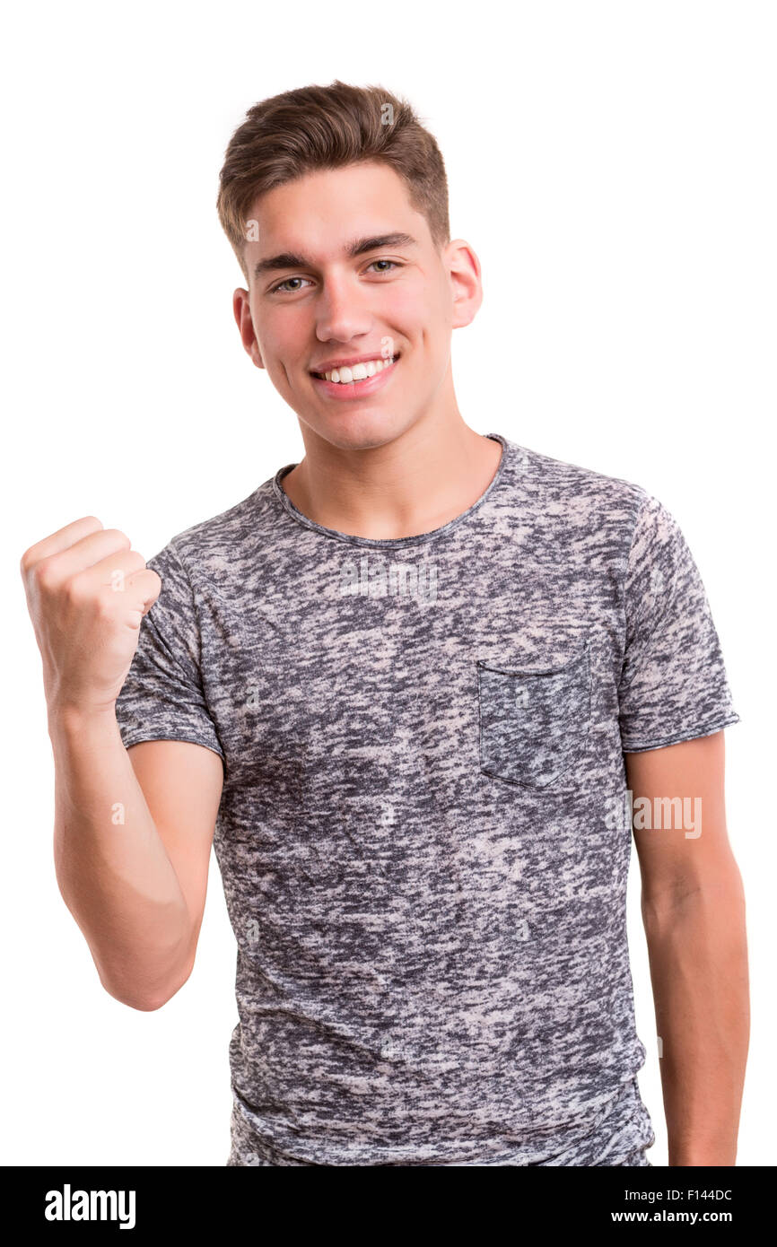 Fist up youth hi-res stock photography and images - Alamy