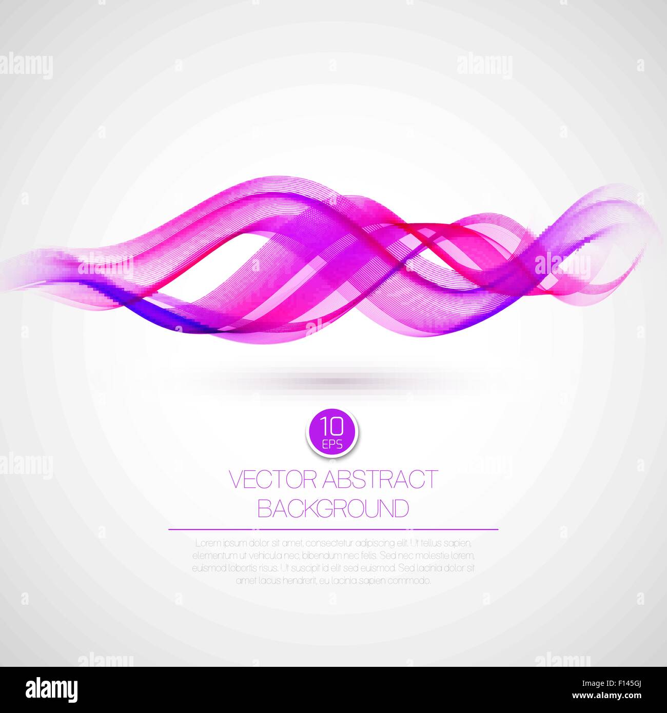 Wave smoke background. Vector illustration Stock Vector Image & Art - Alamy