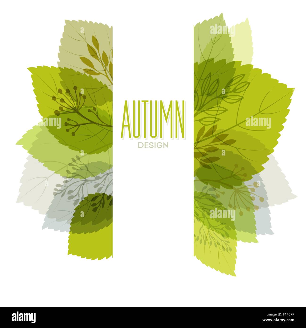 Autumn background with leaves Stock Vector Image & Art - Alamy
