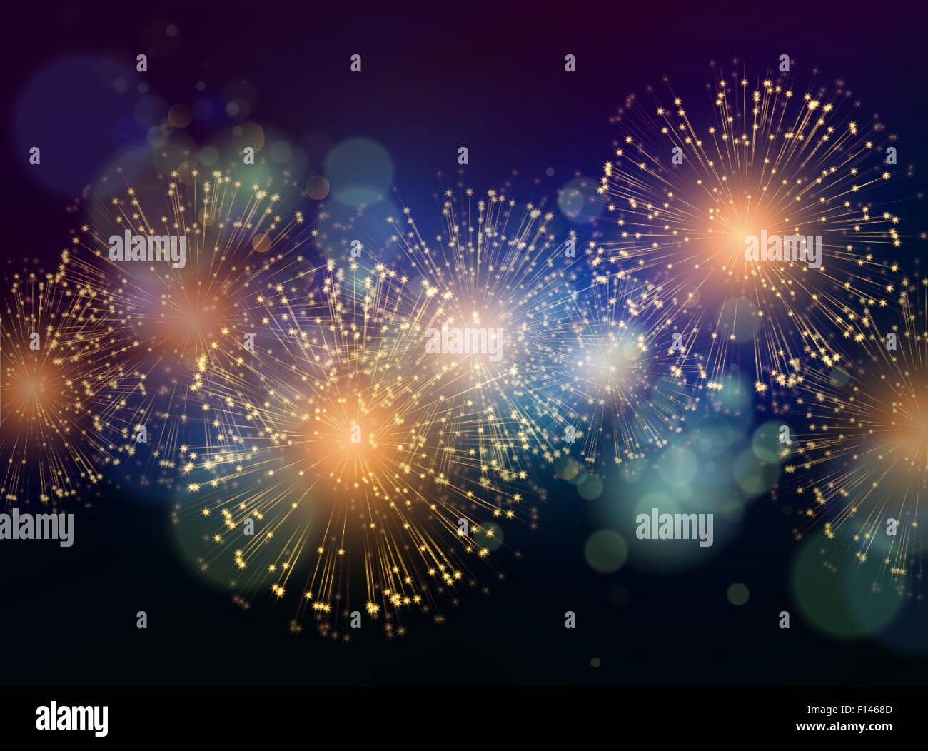 Fireworks burst in bright colors Stock Vector Images - Alamy
