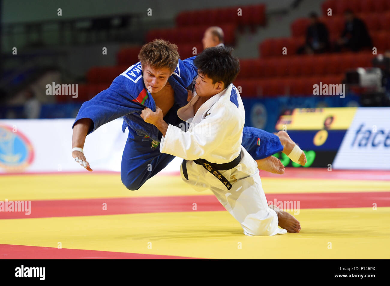 Astana, Kazakhstan. 26th Aug, 2015. Shohei Ono (JPN) Judo World Judo