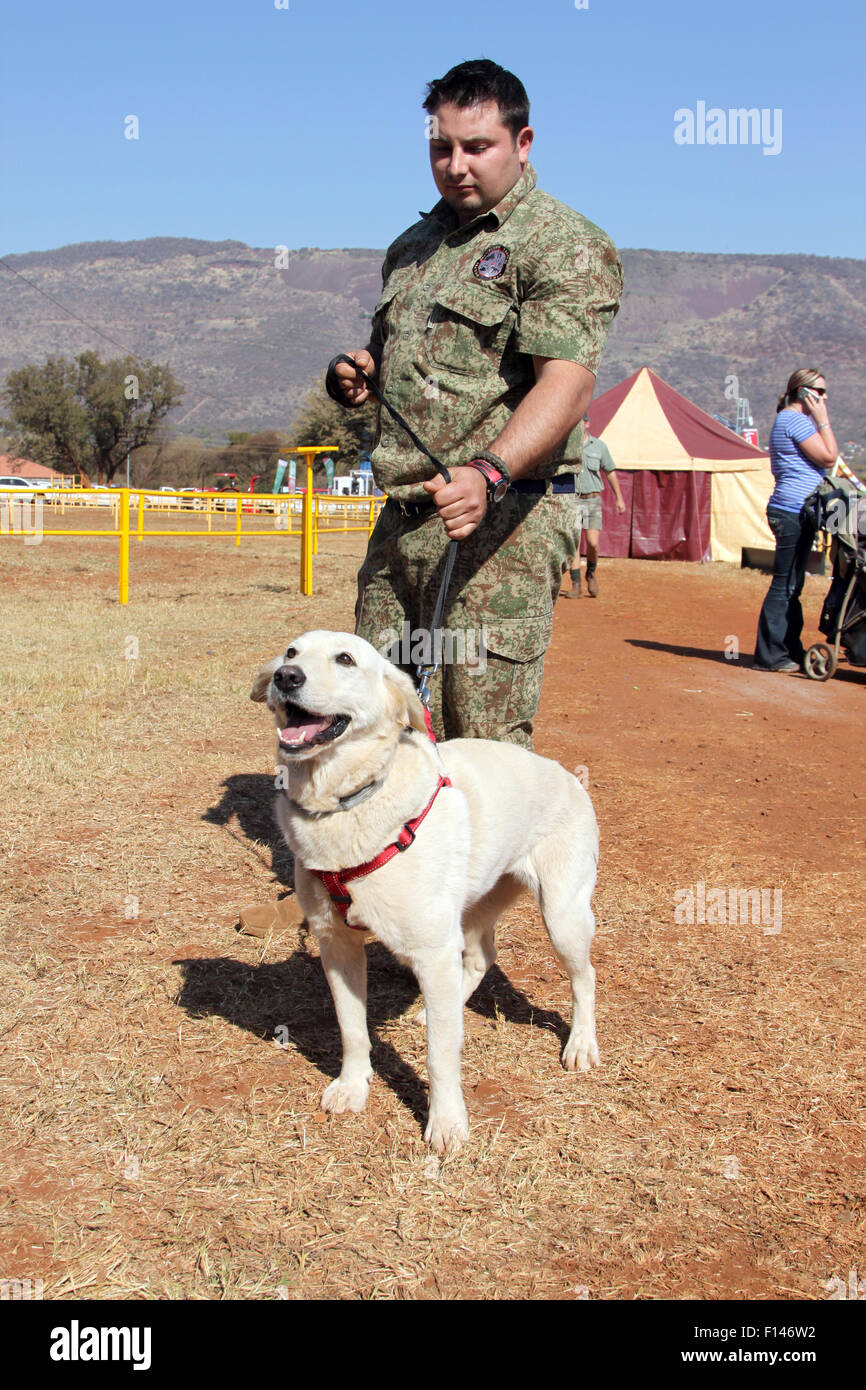 THABAZIMBI, SOUTH AFRICA August 1 Special Trained Dog show at