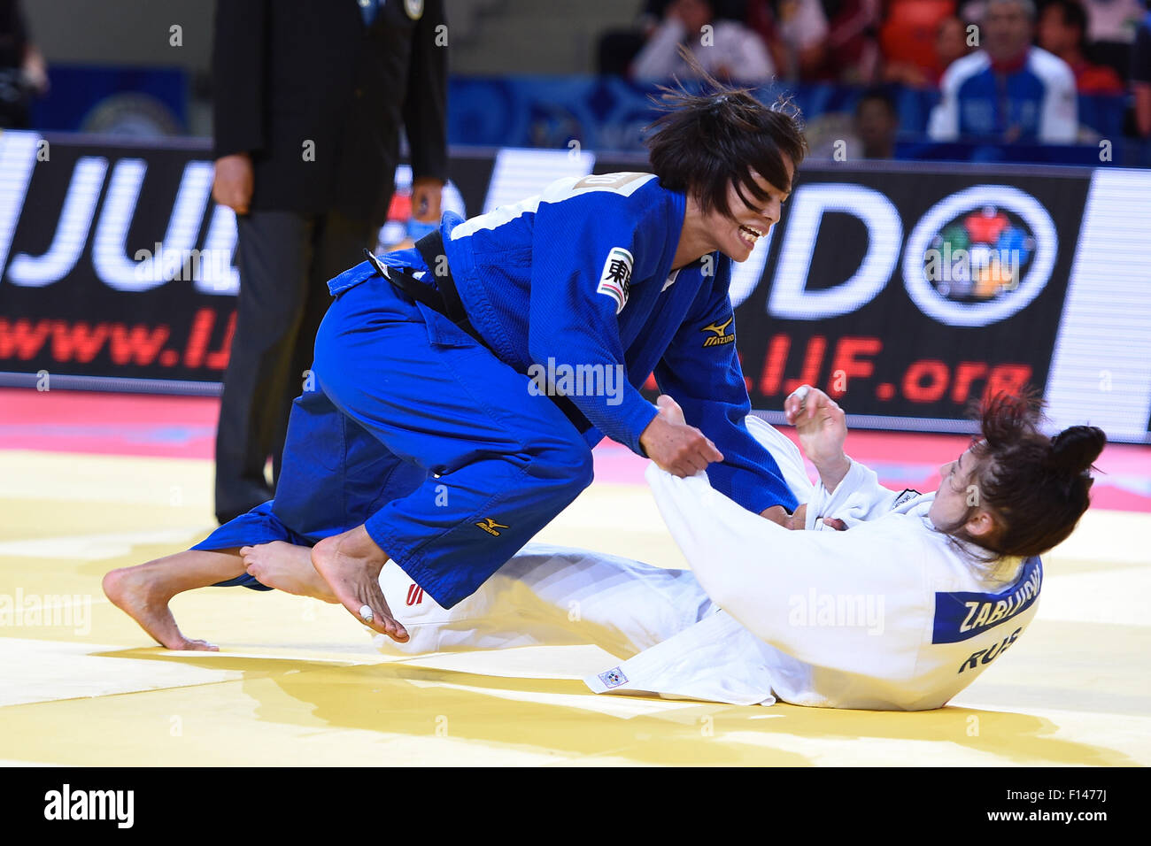 Astana, Kazakhstan. 26th Aug, 2015. Kaori Matsumoto (JPN) Judo World