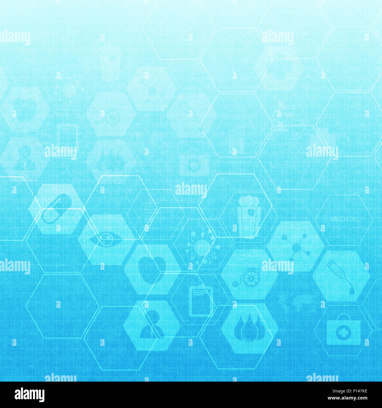 Abstract molecules medical background Stock Photo - Alamy