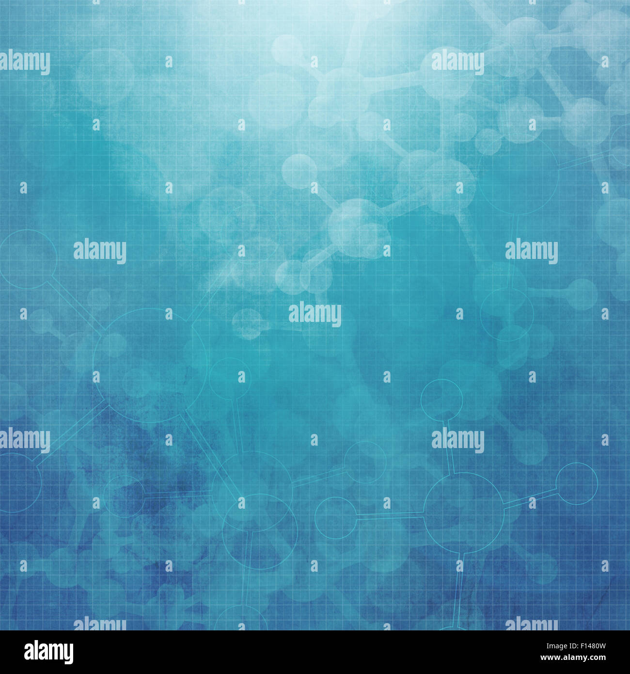 Abstract molecules medical background Stock Photo - Alamy