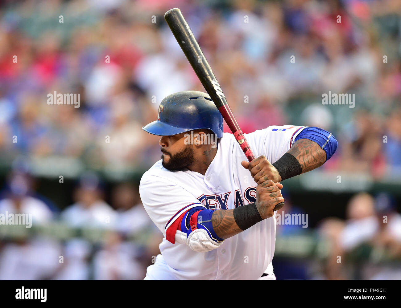 Arlington, Texas, USA. 26th August, 2015. Texas Rangers designated ...