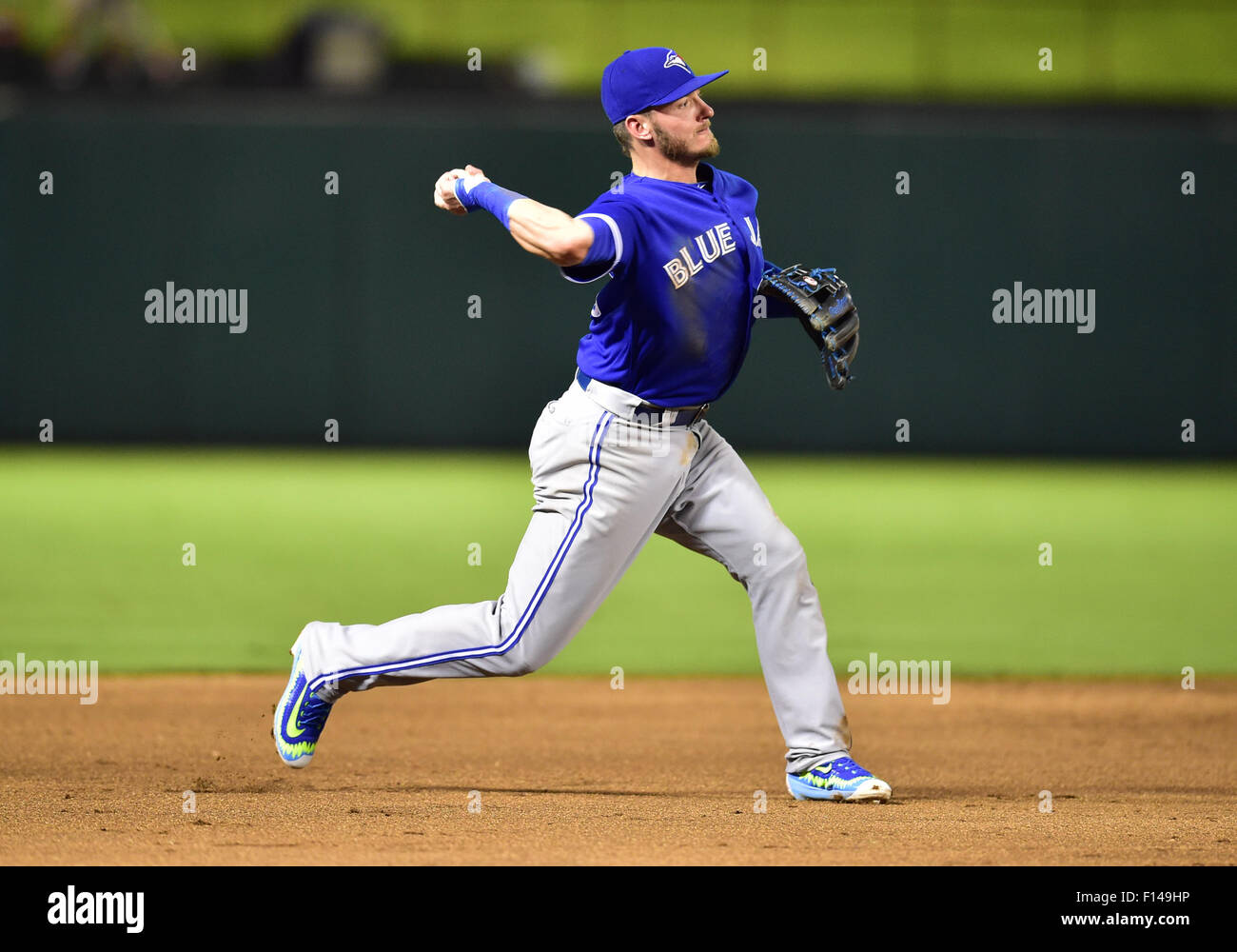 Toronto blue jays third base josh donaldson 20 hires stock photography